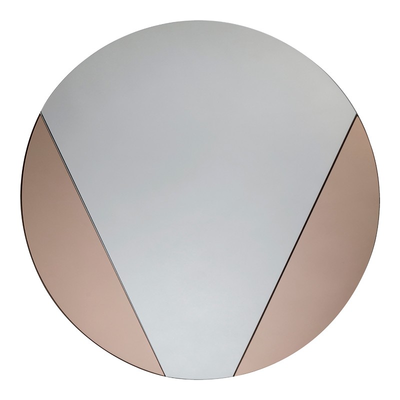 Bronze Round Mirror - Pensford