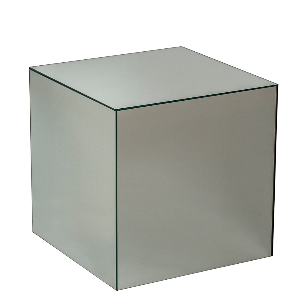Holcombe Small Silver Mirrored Table