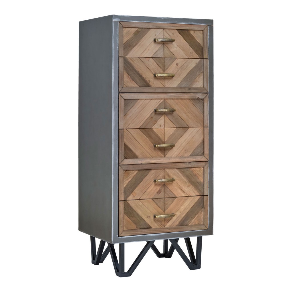 Nyetimber Industrial Tall Chest