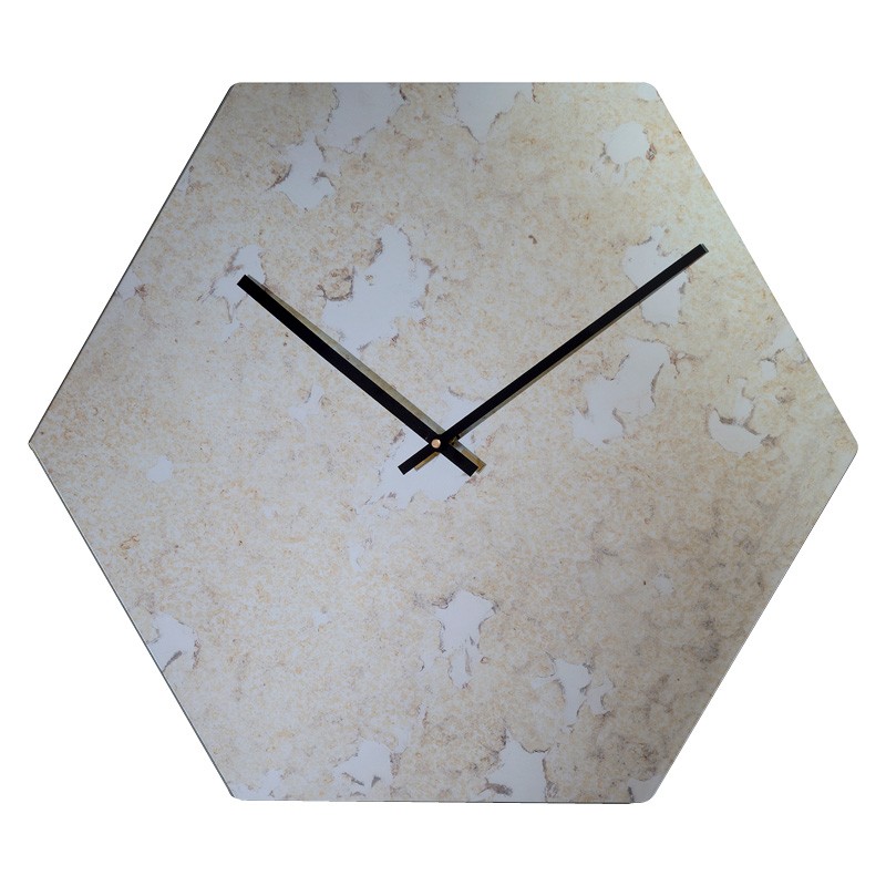 Stylish Antique Mirror Clock The Burton at Mood