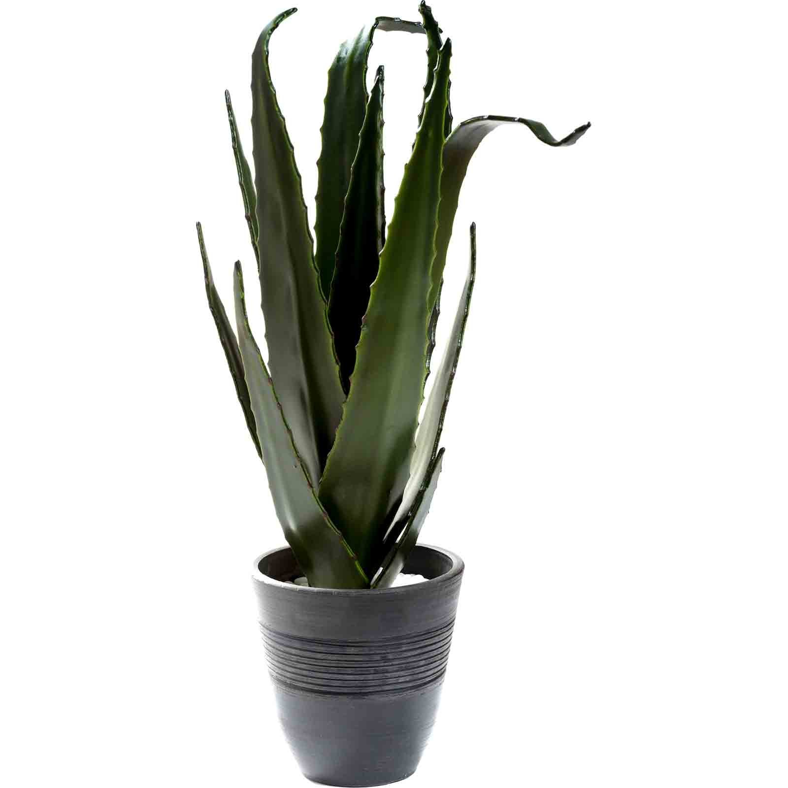 Faux Aloe Plant & Vase Ardingley Aloe Plant