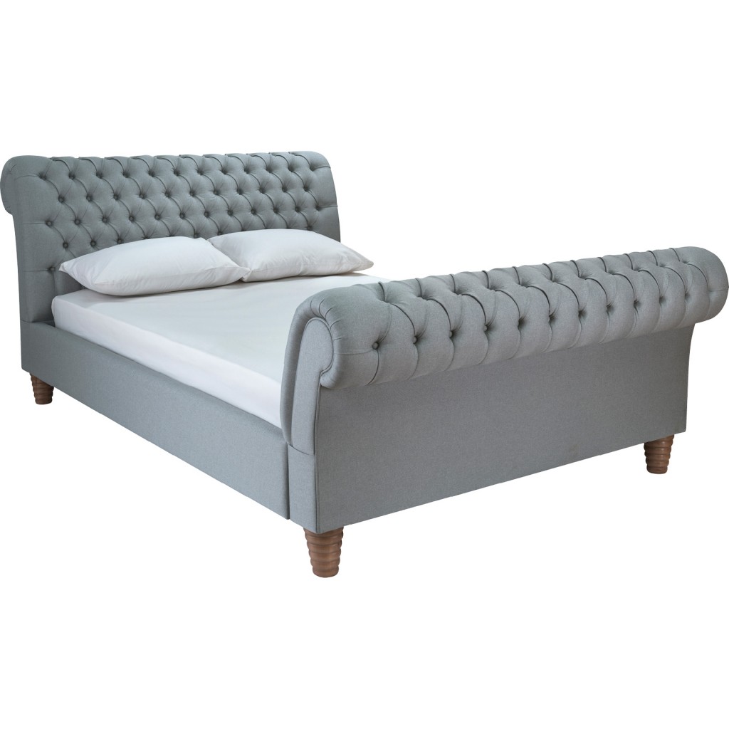 Upholstered Chesterfield Bed - Chichester 