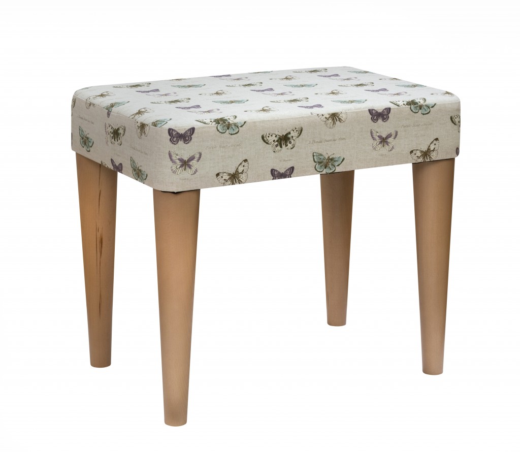 RSPB Butterflies Eton Upholstered Stool