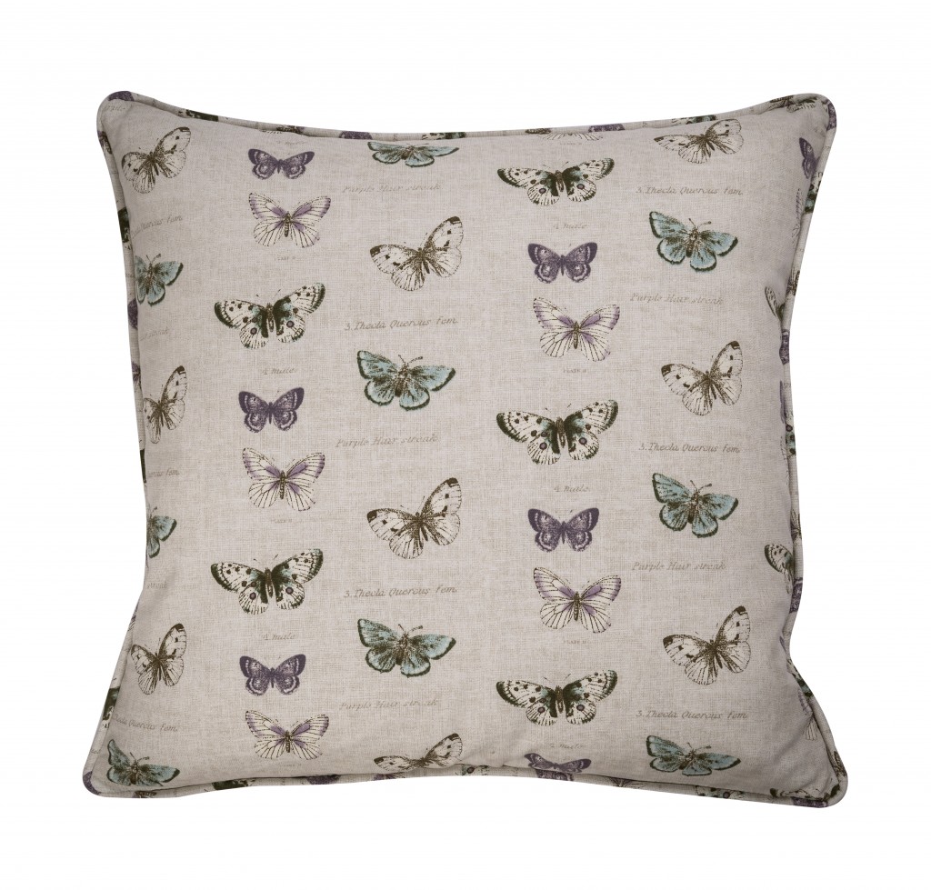 RSPB Large Cushion - Butterflies