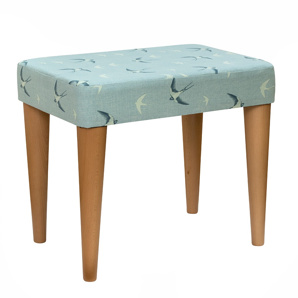 RSPB Swallows Eton Upholstered Stool