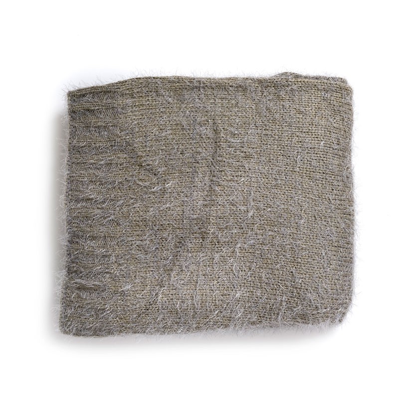 Shripney Silver Textured Throw