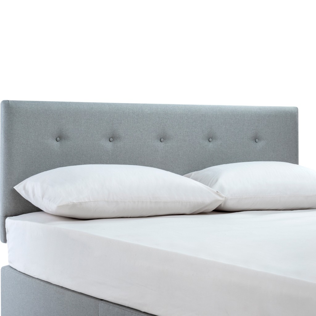 grey double Headboard  -  Loxwood