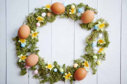 Easter Table Wreath